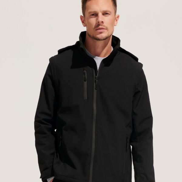 SOL'S Unisex Falcon 3-in-1 Soft Shell Jacket Thumbnail