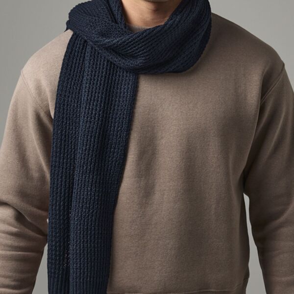 Beechfield Classic Waffle Knit Scarf Thumbnail