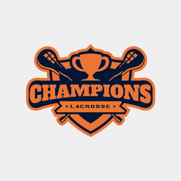 Champions Lacrosse Logo Template Thumbnail
