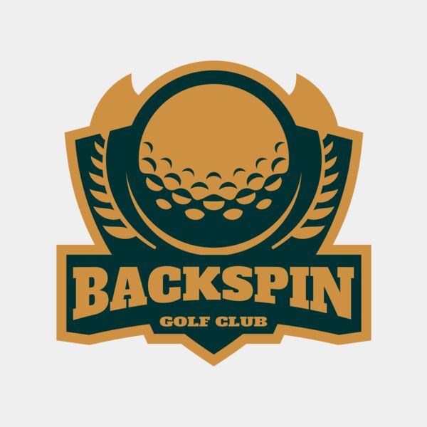 Backspin Golf club logo template Thumbnail