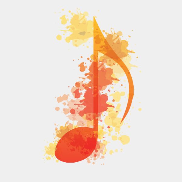 Watercolour Music Note Thumbnail