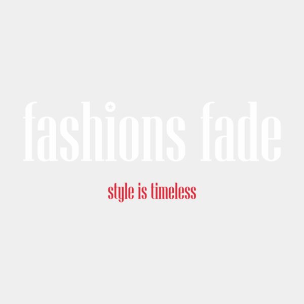 Fashions Fade Thumbnail